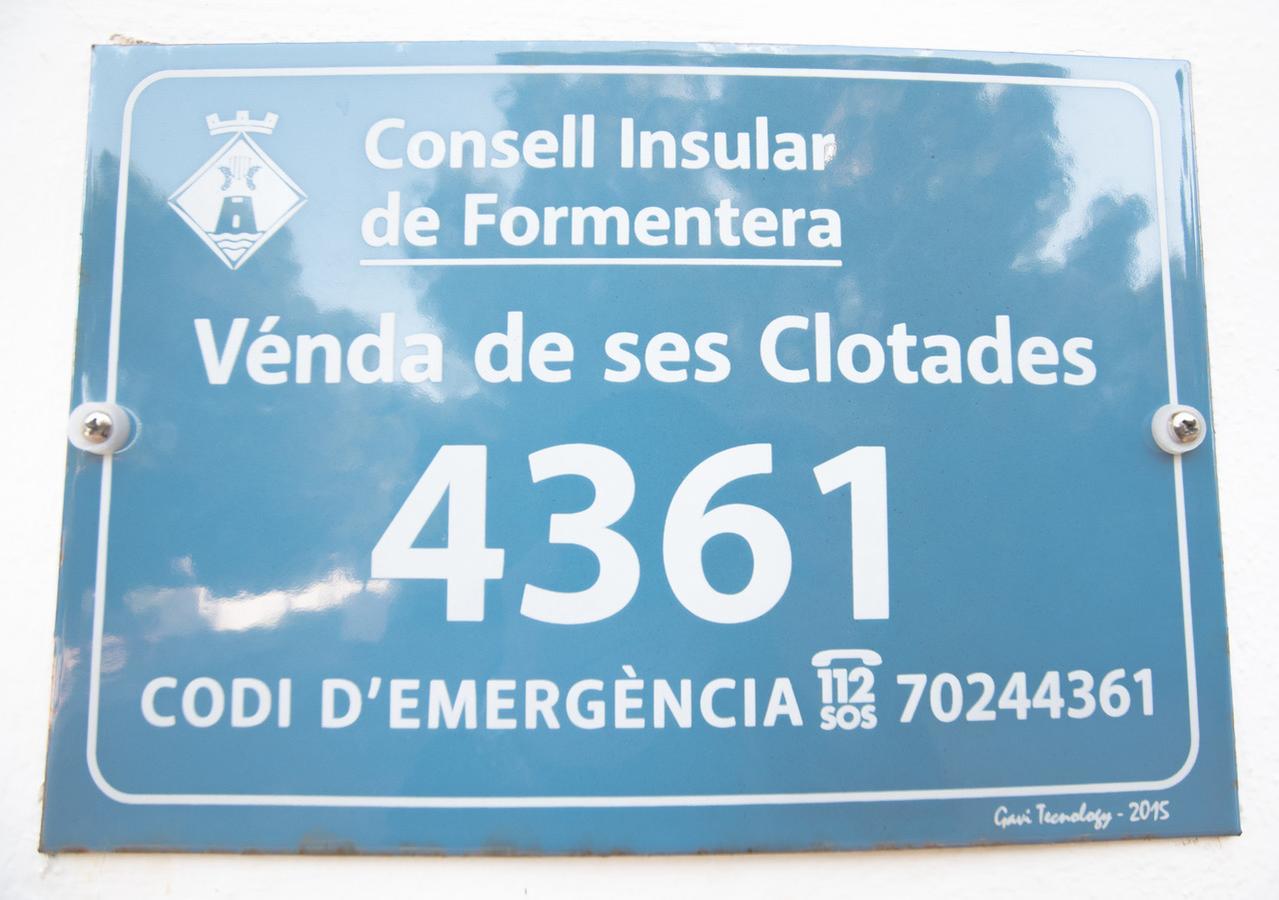 Appartement Ses Clotades - Formentera Libre à Es Arenals Extérieur photo